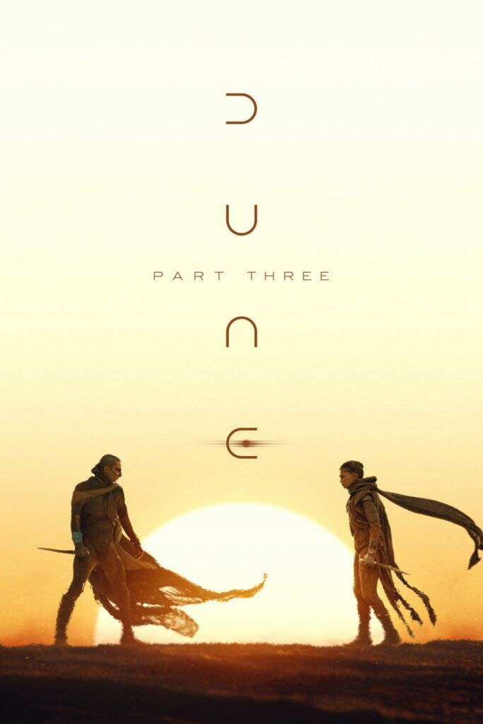 Dune: Part Three poster