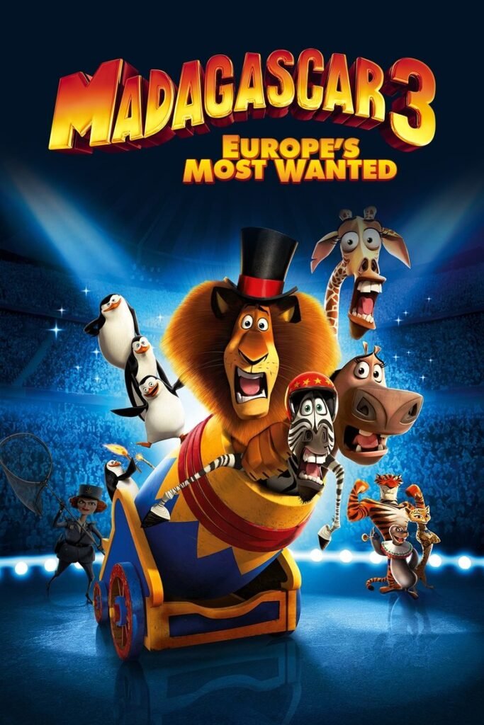 Madagascar 3: Europe’s Most Wanted poster