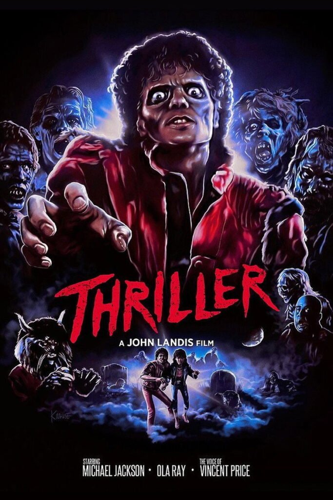 Michael Jackson’s Thriller poster