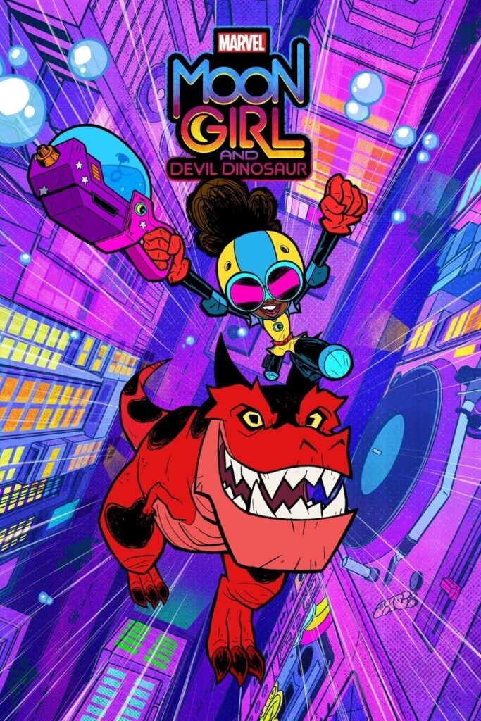 Marvel’s Moon Girl and Devil Dinosaur poster