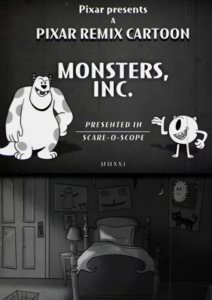 Pixar Remix: Monsters, Inc. poster
