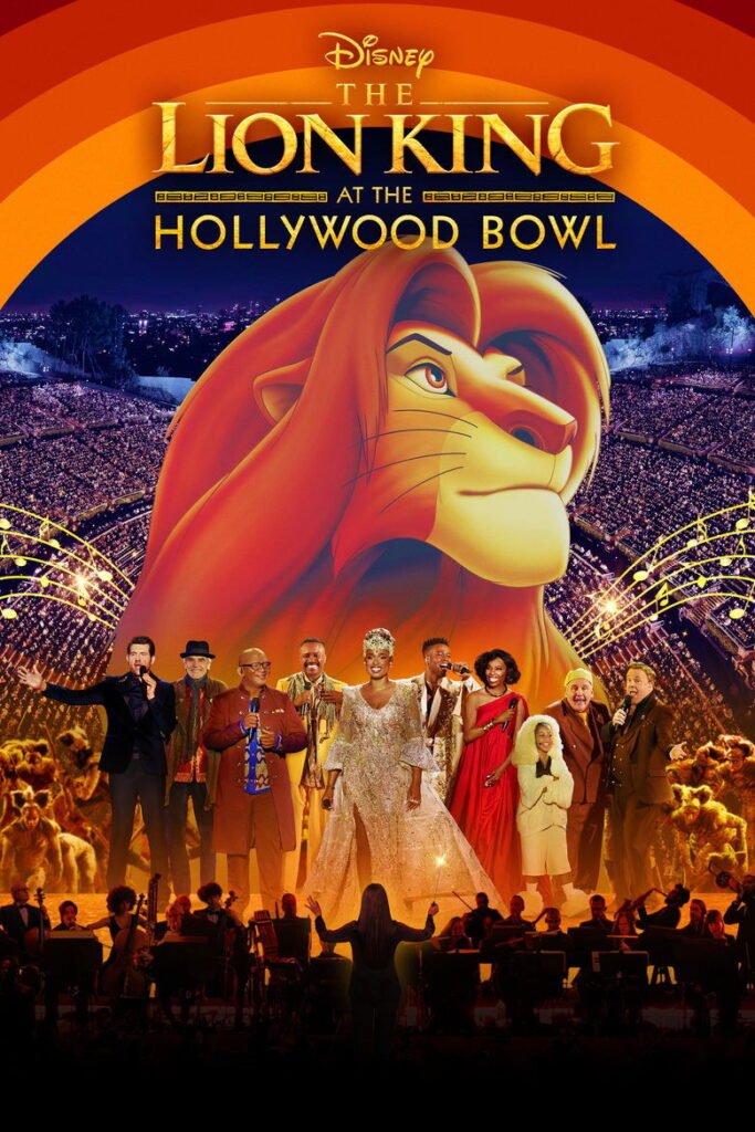 The Lion King at the Hollywood Bowl poster